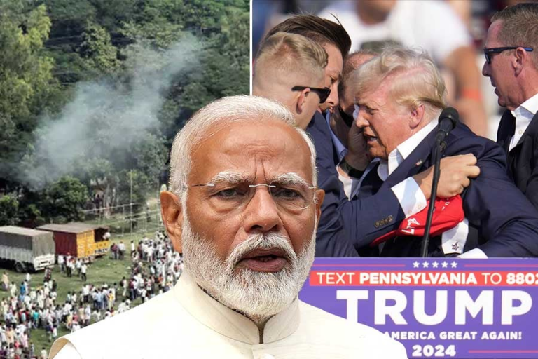 ट्रम्पस्य उपरि आक्रमणस्य उल्लेखं कृत्वा भाजपा पीएम मोदी इत्यस्य विषये आक्रामकटिप्पणीनां विषयं उत्थापितवती