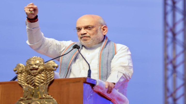 Home Minister Amit Shah reached Rudrapur in Uttarakhand
