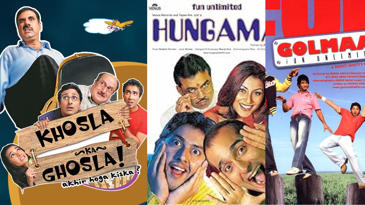 10 comedy films of Bollywood what have you seen