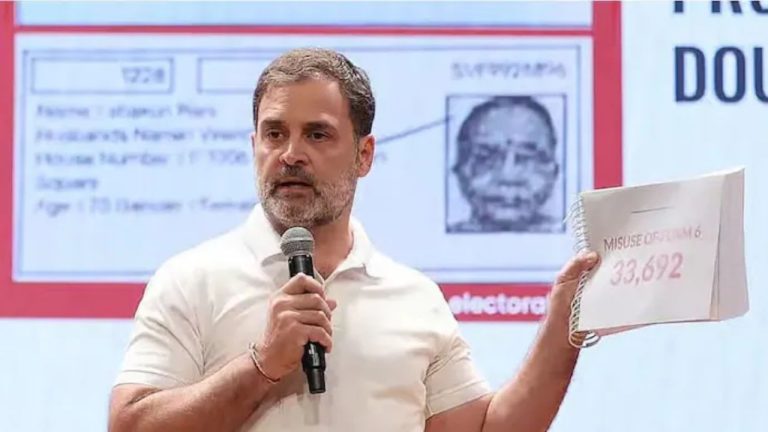 Shakun Rani voted twice Election Commission seeks evidence in Rahul Gandhi